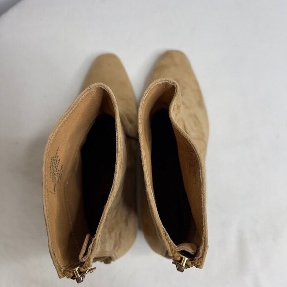 Madewell Womens Size 8 The Dimes Kitten-Heel Boot NR863 NEW Tan Suede - Picture 5 of 14